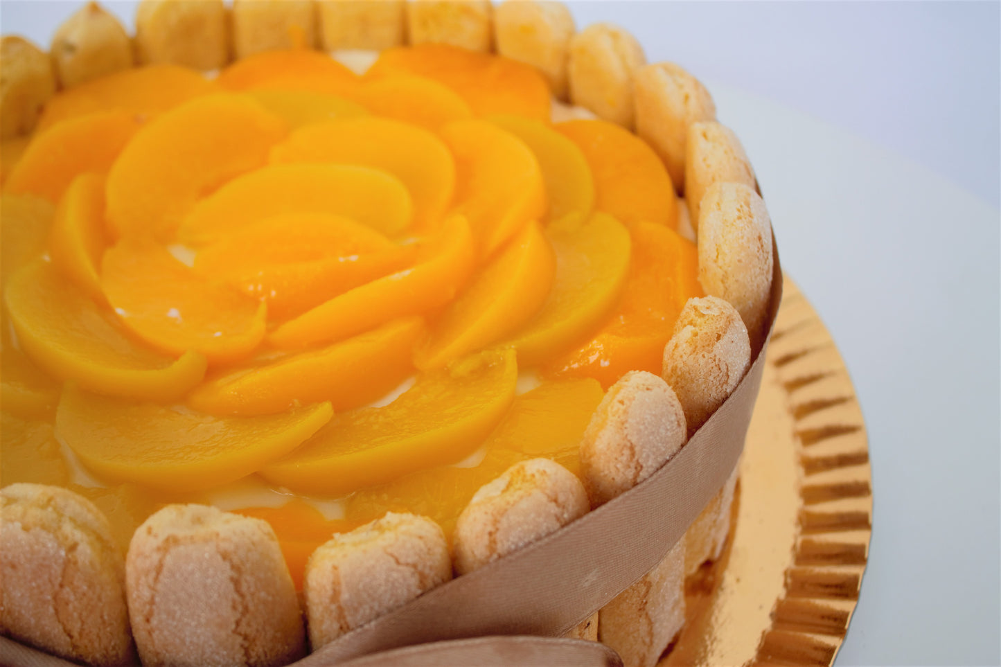 Peach cake
