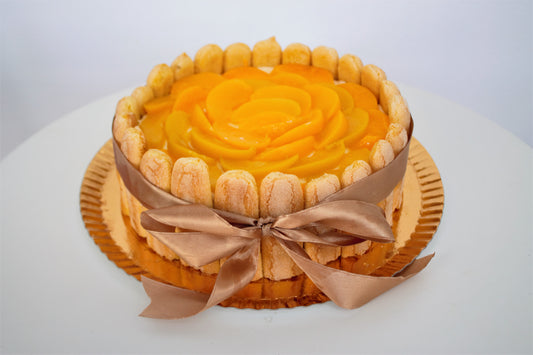 Peach cake
